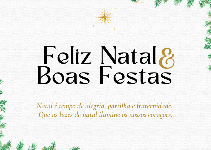 BOAS FESTAS
